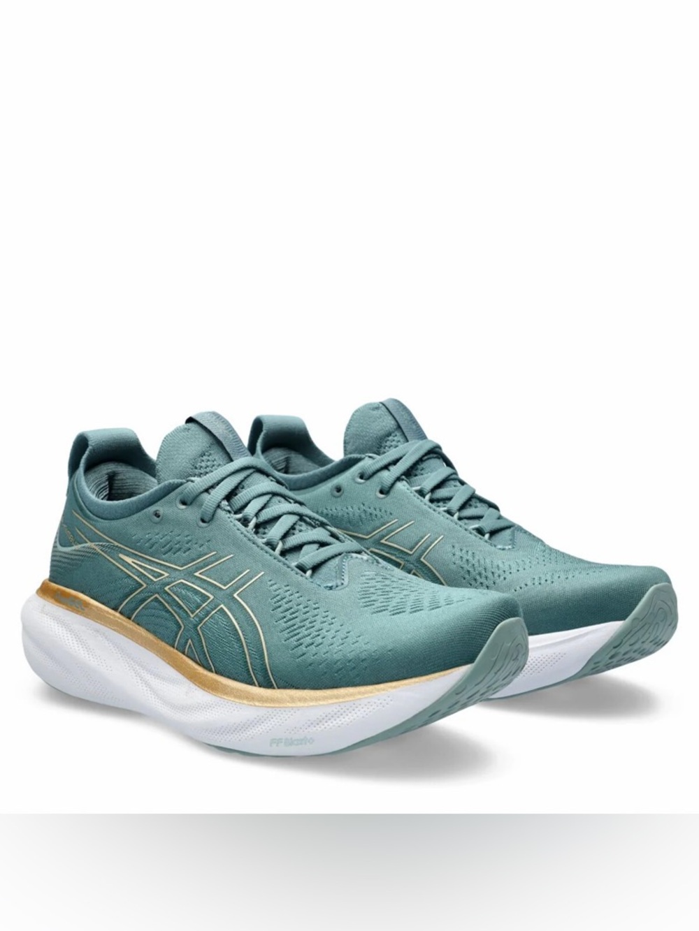 Asics Gel Nimbus 25 "Foggy Teal Champagne" Women's Running Shoes 1012B356-403